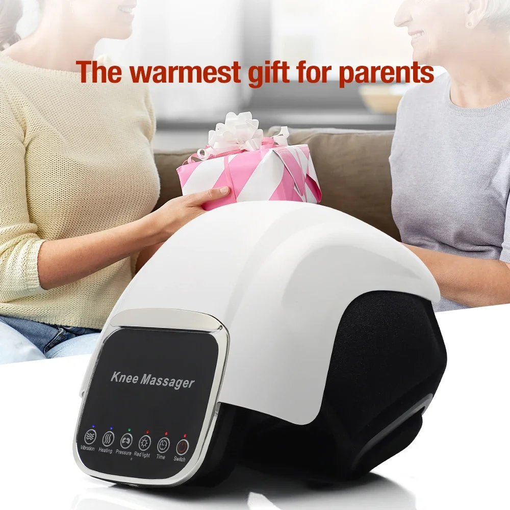 

Electric Hot Compress Knee Relax Massager Knee Cap Treasure Laser Infrared Elbow Shoulder Massager Relive Joint Pain Stiffness