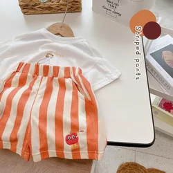 Icomll 2025 Soft Trend New Summer Toddler Boys Girls Shorts Korean Style Casual Elastic Band Short Pants Bottoms Infant Outfit
