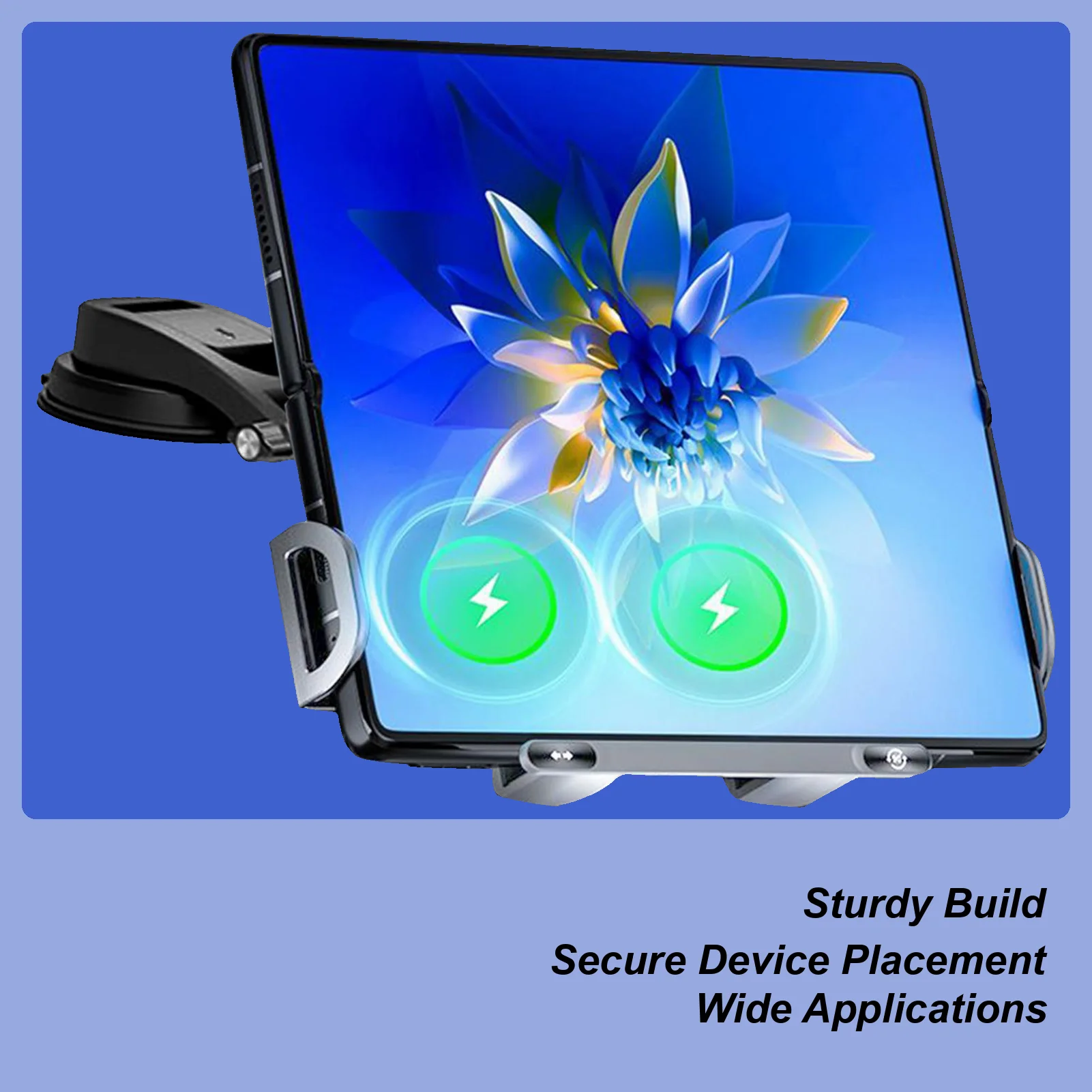 

Складное беспроводное зарядное устройство для HUAWEI Mate X/Vivo X Fold/Samsung Galaxy Z Fold/Xiaomi MIX для автомобильного автоподставки для мобильного телефона 15 Вт