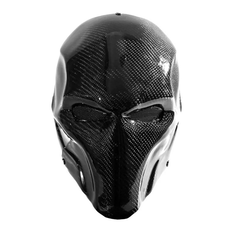 

Carbon Fiber Tactical Mask | Full/Half Face Styles | Stealth Black Minimalist Design