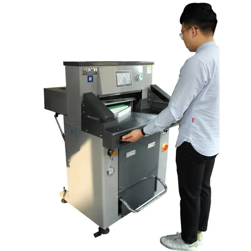 FRONT A3 Paper Cutting Machine Hydraulic Trimmer 520mm/20.47