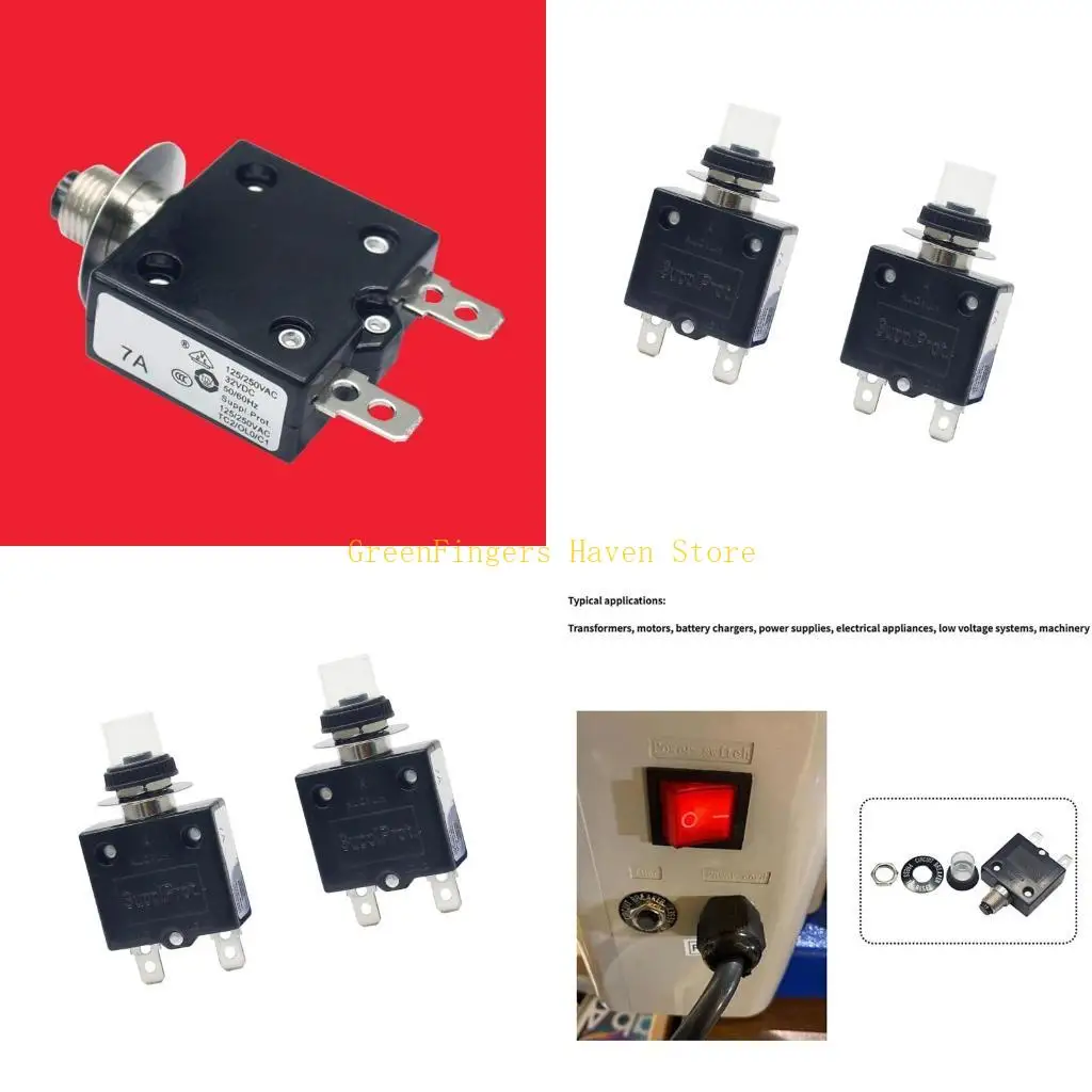 F68D Protective Overload Switches for Pump and Cleaner Equipment Electrical Safety