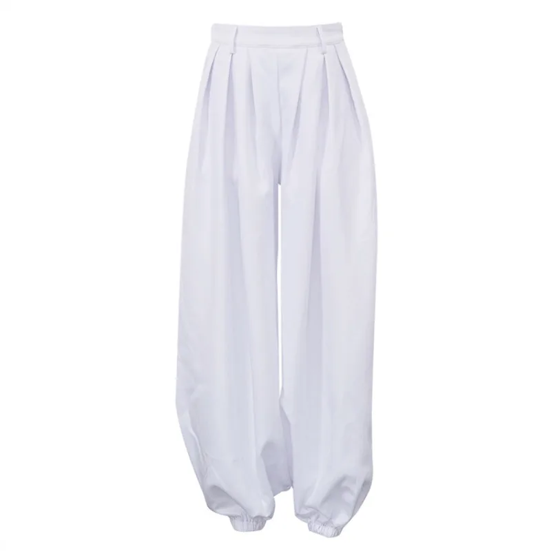 2026 Spring/Summer Design Pleated High Waist Women's Casual Pants