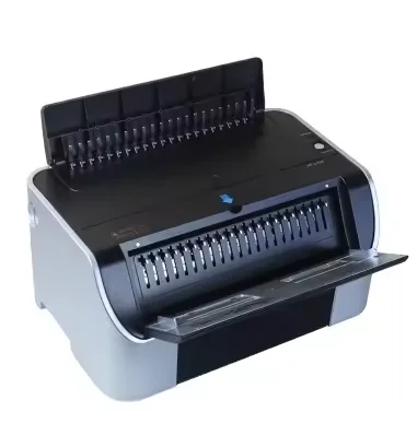 For WD-C20E Desktop A4 Plastic Comb Binding Machine 21-Hole Punching Manual Strip Comb Book Electric Equipment