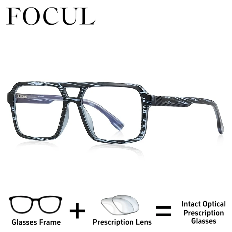 

FOCUL Accurate Prescription Matching AntiBlueRay Glasses Photochromic Myopia Eyeglasses Custom Prescription Optical Eyewear 2255