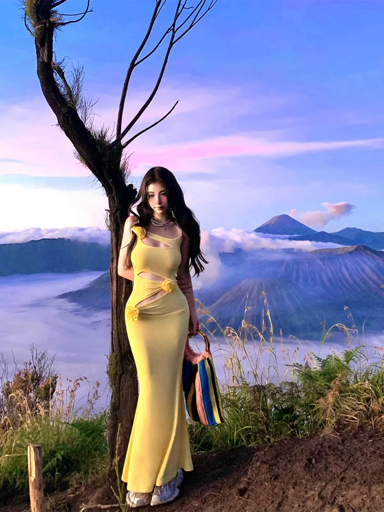 

Женская облегающая юбка миди FunnJ с цветочным принтом, сексуальная летняя юбка-футляр для молодых девушек, для путешествий