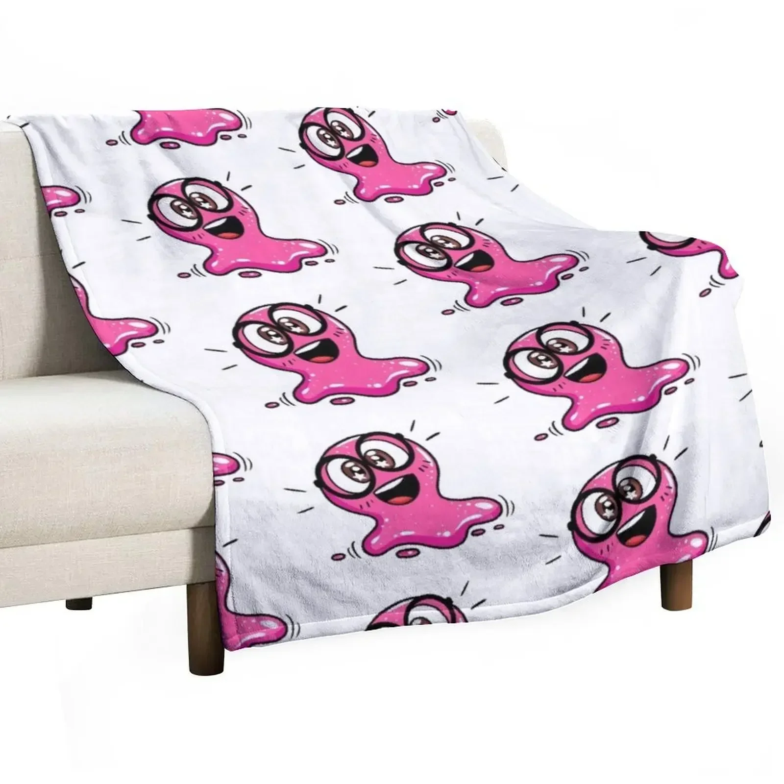 Slick Slime Sam Throw Blanket Warm Plaid manga Blankets