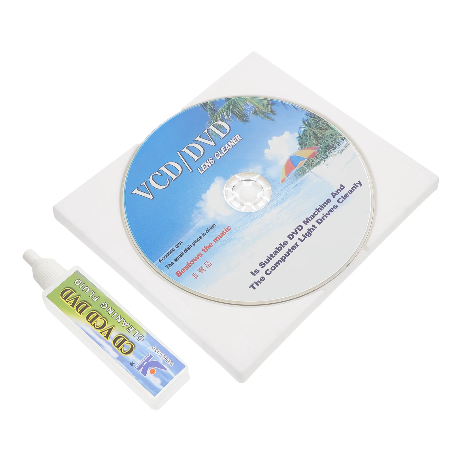 

CD Players Disc Cleaning Supplies Brush System Kit Dust Equipment Cleaner DVD