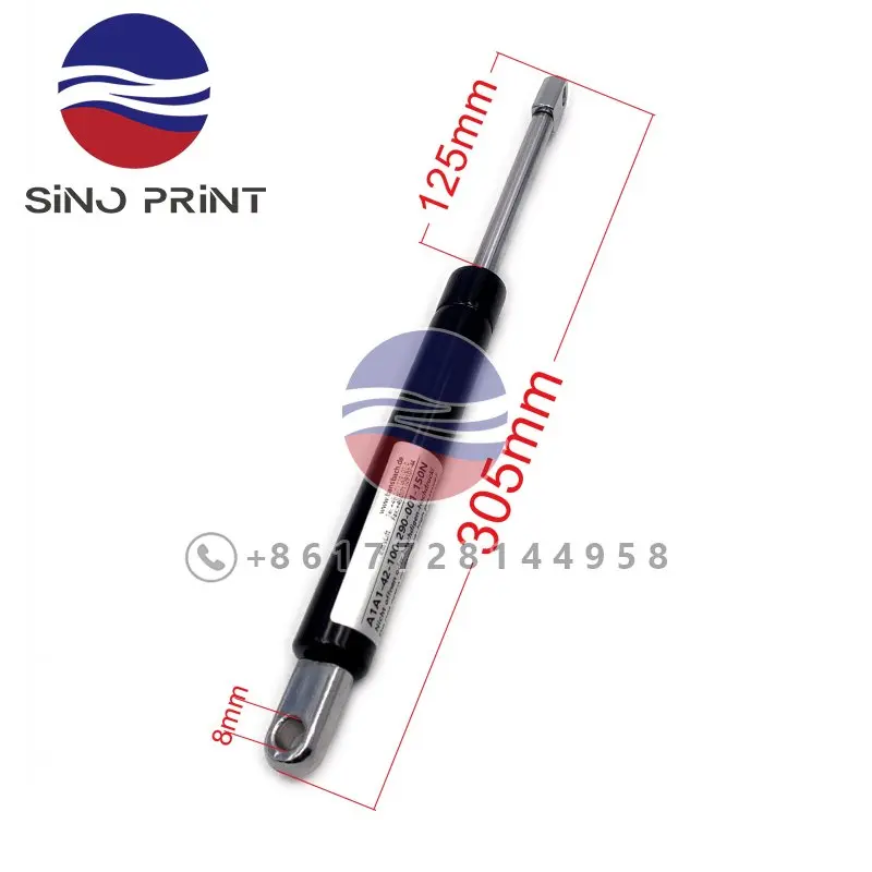 A1A1-42-100-290-001-150N Pneumatic Spring A1A142-100290001150N For Kba Gas Spring Length 305mm Support Rod Printer Parts