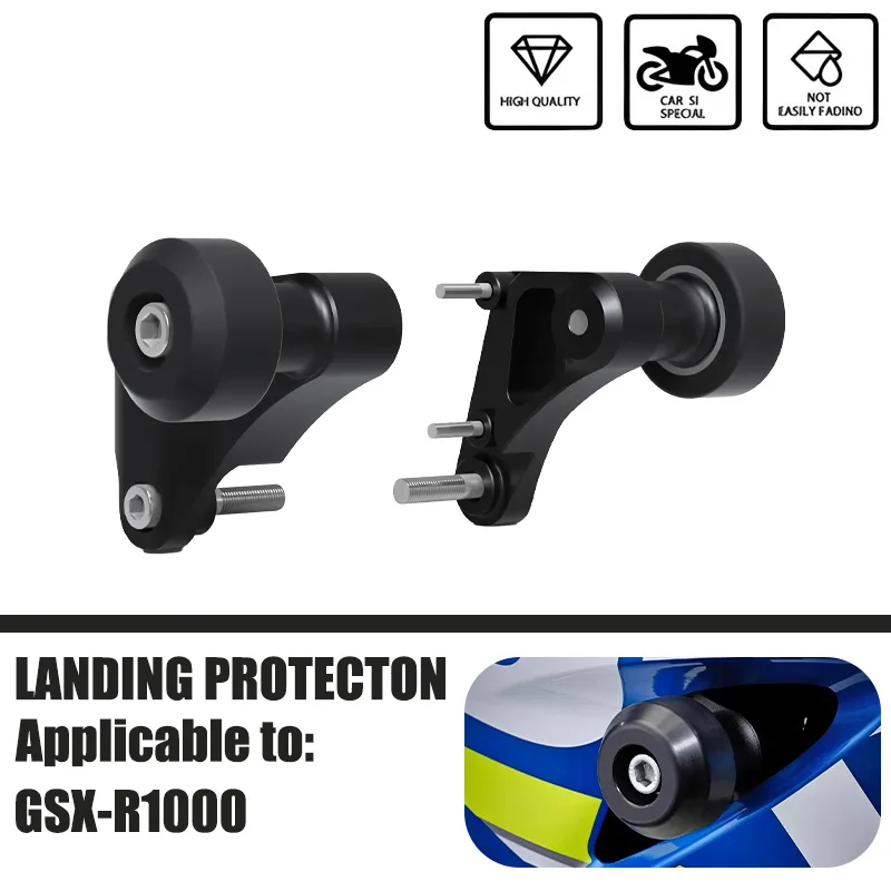 

Motorcycle Engine Fall Protection Frame, Shock Protection Slider, for Suzuki GSX-R1000 GSXR1000 2017-2022 K17