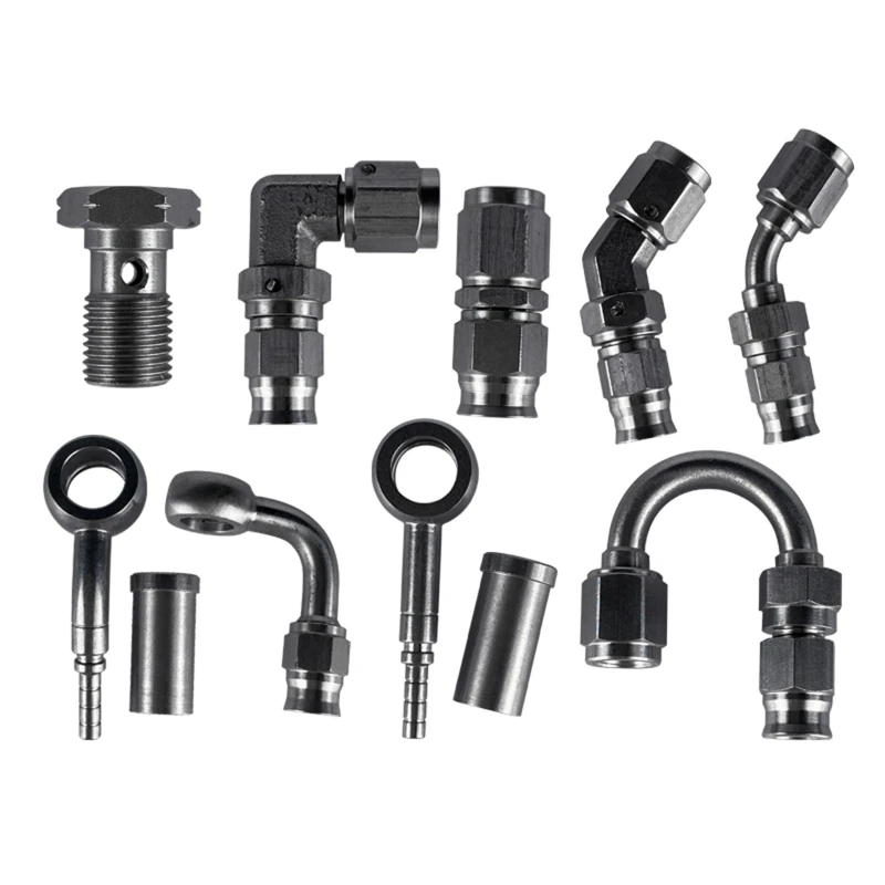 Car Motorcycle Hydraulic Brake Hose Swivel Banjo Fitting Turbo Oil Line Fittings