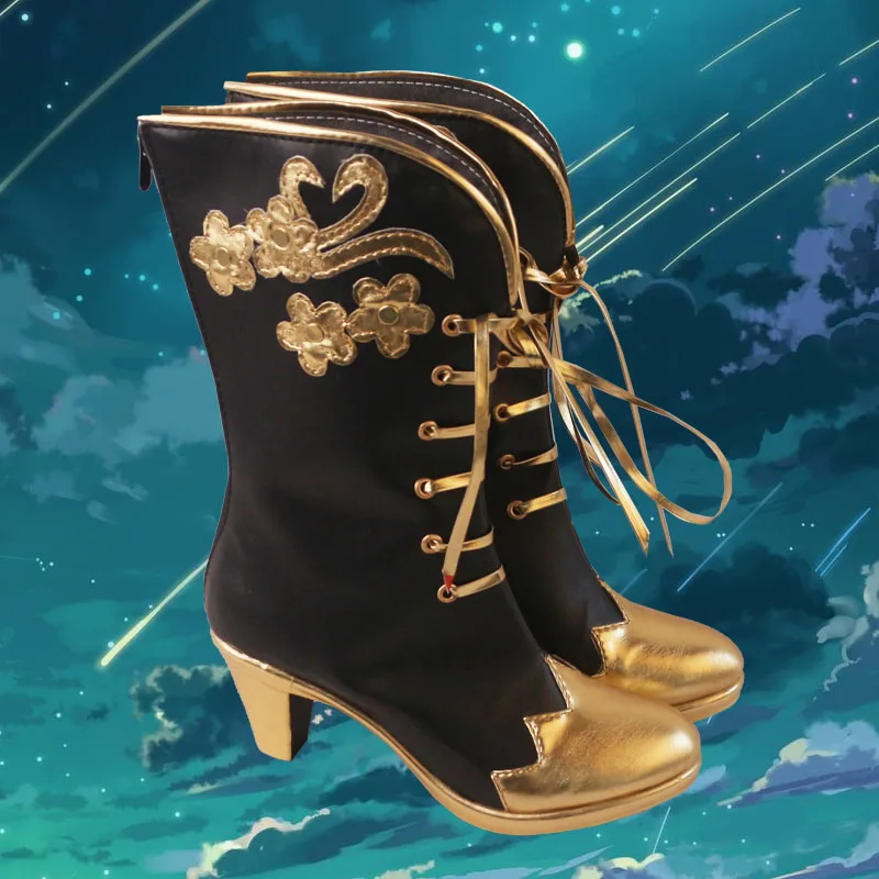 أحذية تأثيري ملتوية لعجائب العجائب للرجال والنساء ، إبيل فيلمير ، ترابولا ، أسود ، أزياء أنيمي ، كوس