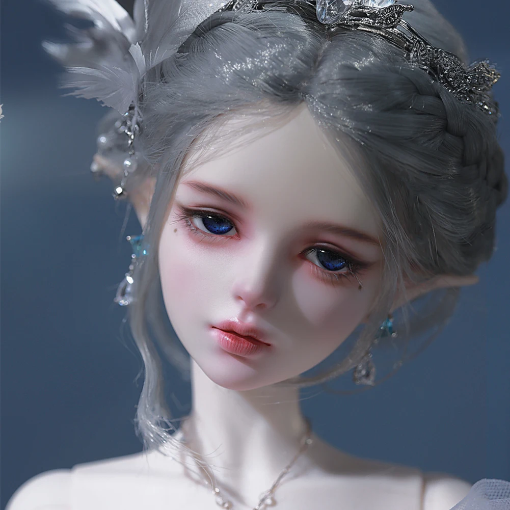YUTOTUE 1/3 BJD Doll 22 inch Height Female Doll with Full Set Outfits Lifelike Collector Toy