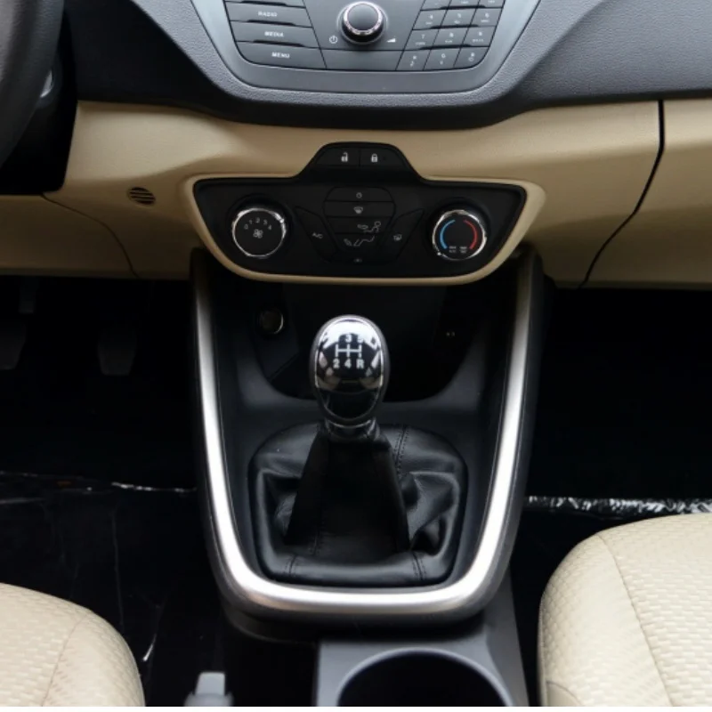 For 2015-2019 Ford ESCORT Gear Shift Knob Lever Shifter Stick Gaiter Boot Collar Case Car Styling Accessories CN15-7277-AB