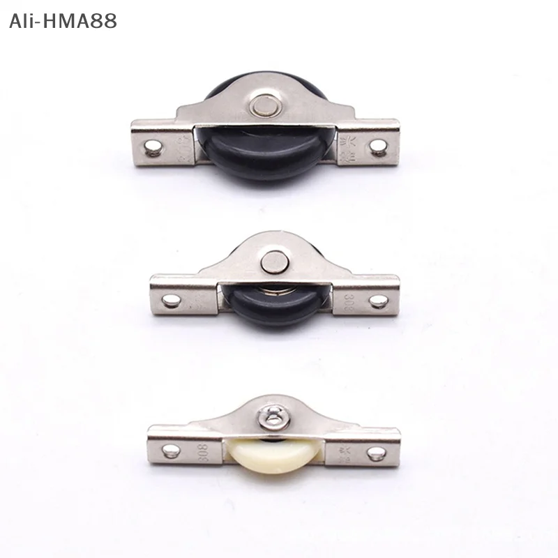 

HMA88-Steel Mute Cabinet Groove Load-bearing Nylon Pulley Wardrobe Sliding Door Wheel Furniture Hardware Accessories