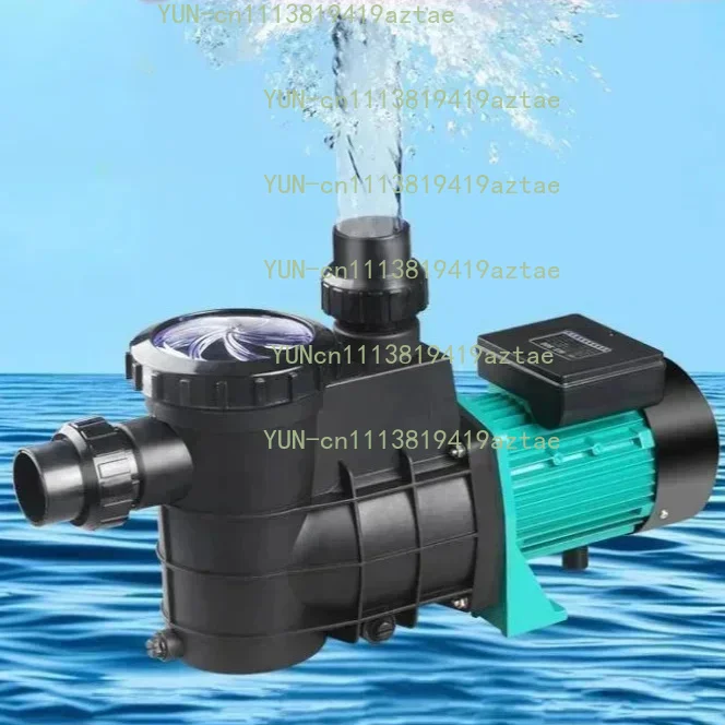 220V 380V 1.1KW 460L/min Swimming Pool Pump Pond Self-priming Circulation Water Pump Land-based Booster Single Three-phase Pump