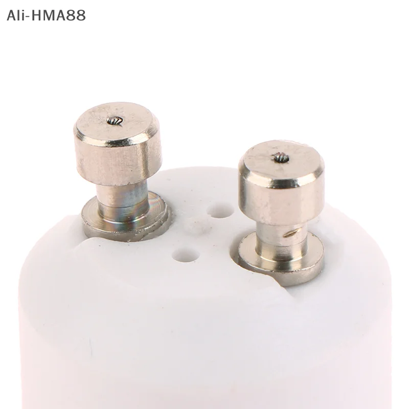 

【HMA88】1Pc White GU10 To MR16 Socket Base Halogen Light Bulb Lamp Adapter Converter High Temperature Resistance Lamp Holder