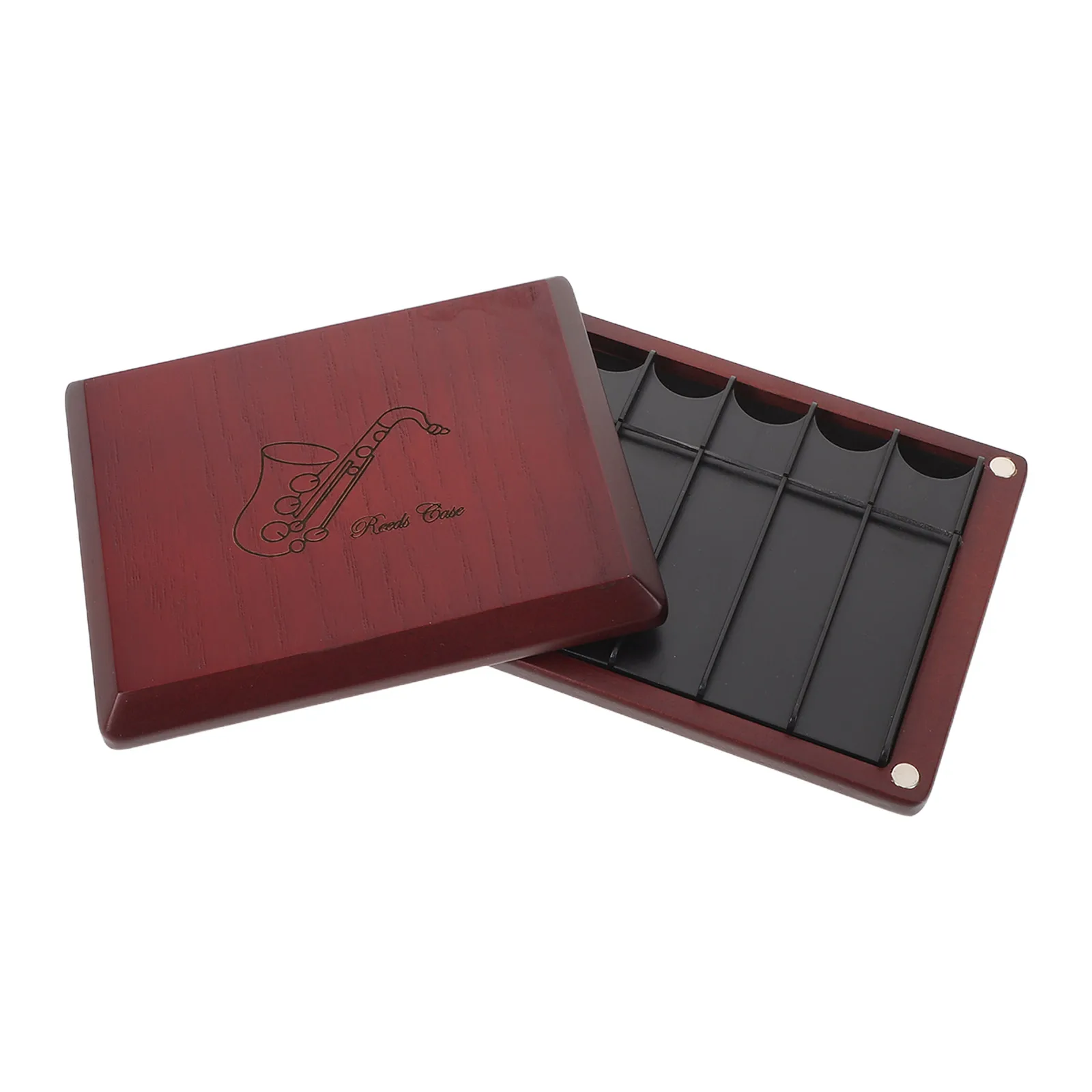 

Reed Storage Box Alto Saxophone Case Oboe Cases Anti-fall Clarinet Bag Wood for