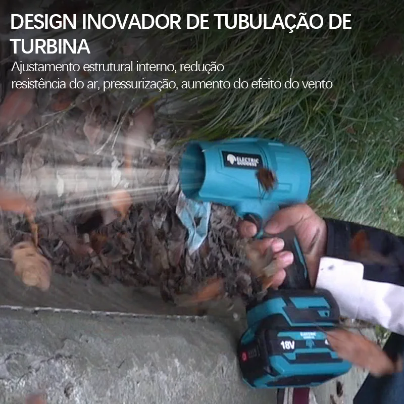 200 متر/الثانية 1500 واط فرش Turbofan منفاخ يده مروحة نفاثة كهربائية أداة إزالة الغبار ورقة الثلج ل ماكيتا 18 فولت بطارية دبوس