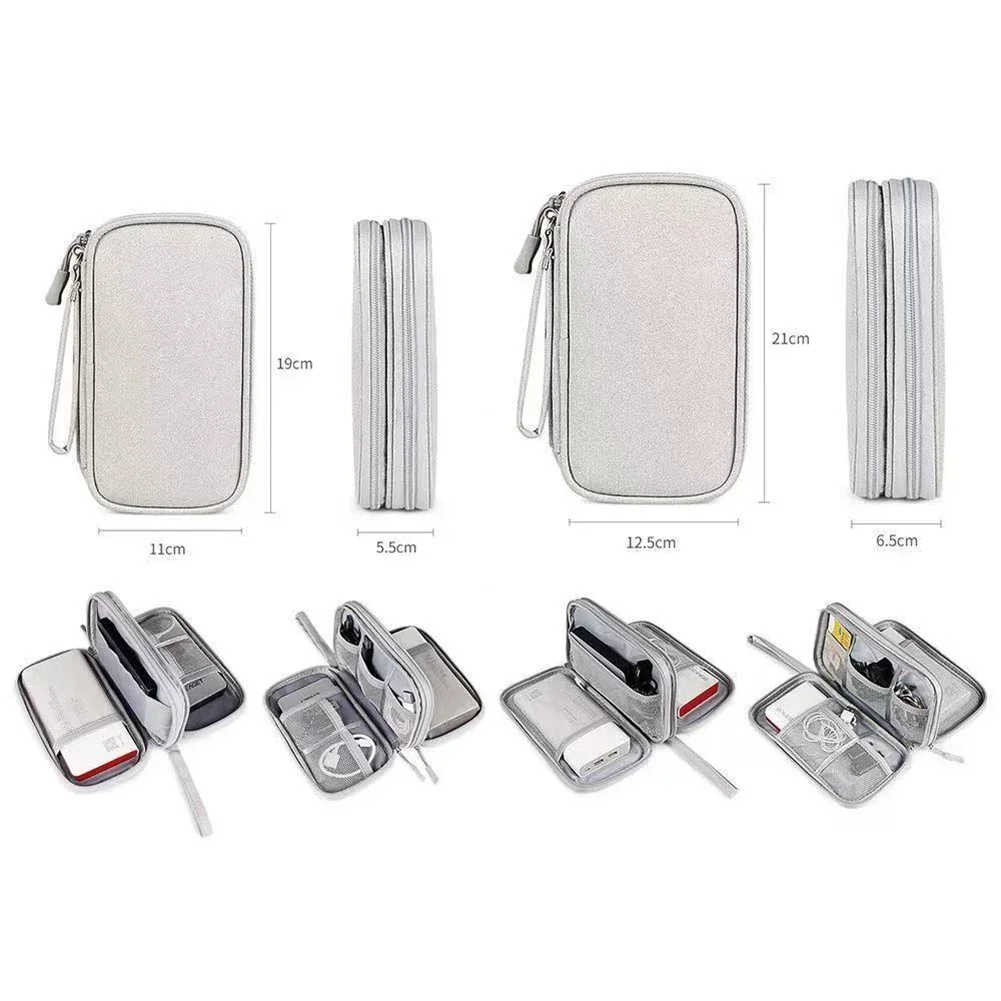 Digital Storage Bag USB Data Cable Organizer Portable Waterproof For Electronic Devices Earphone Line Charger Plug Travel