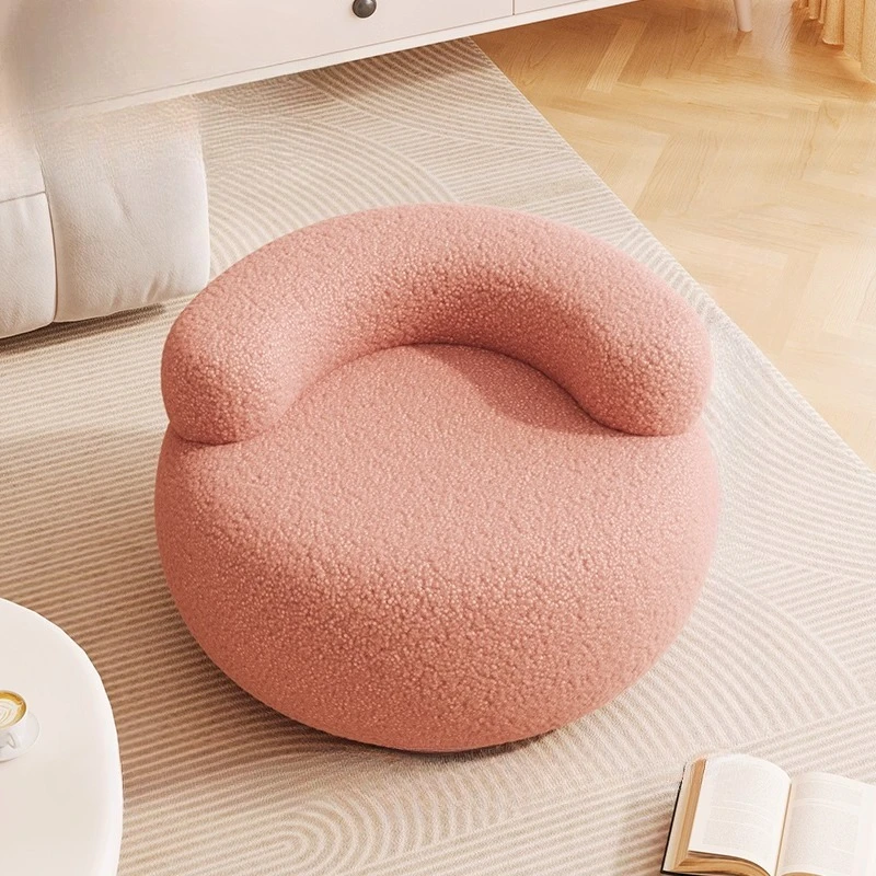 Nordic Interior Stool Chair Pliable Ground Rest Feet Makeup Stool Chair Portable Foot Rest Under Desk Recamera Furniture