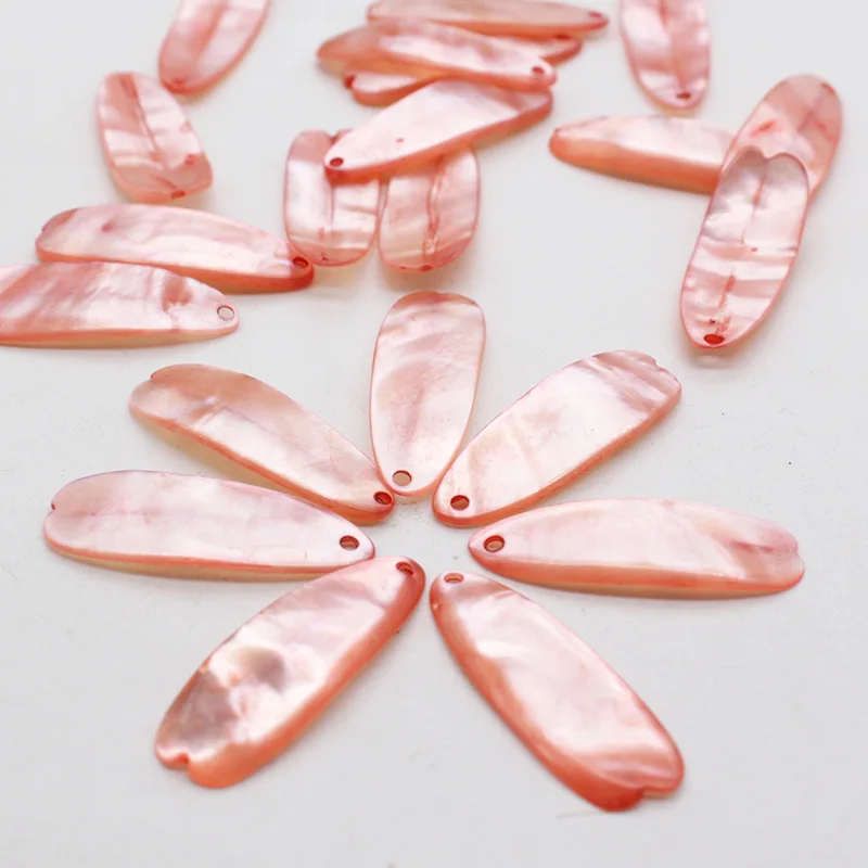 5pcs / bag natural mother-of-pearl begonia chrysanthemum shell flower loose beads DIY brooch hair clip earrings accessories