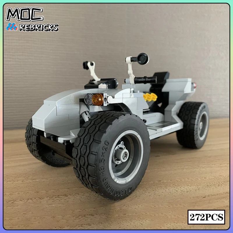 Military Series MOC Bricks Small Off-road Motorcycle Building Block Model Intellectual Education DIY Boy Toys Christmas Gifts