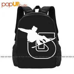 Burton Snowboards 01 Backpack Large Capacity Fashion Creative Storage Bag Multi-function