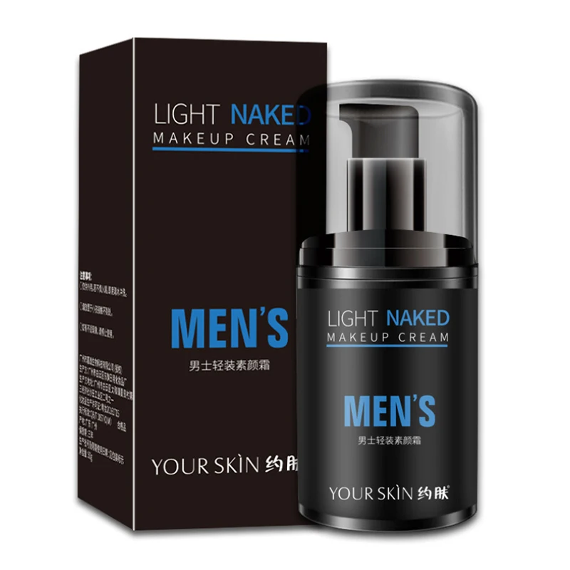 Man BB Cream base Makeup cura del viso idrata Mdelicate Bright Skin Cream foundation Concealer idratante carburatore