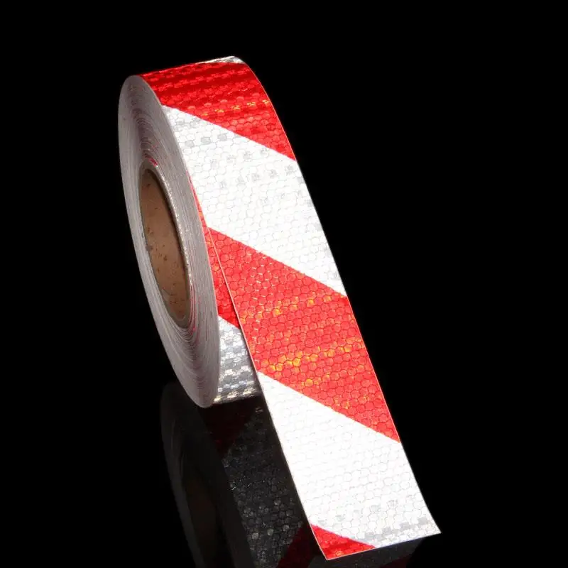 10M Reflective Straps Twill White Red Yellow Reflective Sticker Adhesive Tapes For Bicycle Safety  Car Stickers Bike Accessories