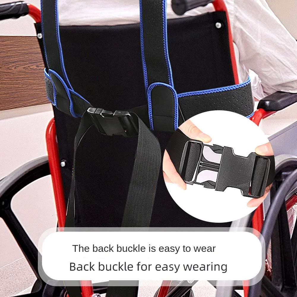 Restraints Straps Support Wheelchair Waist Strap Wheelchair Accessories Brace Support Vest Wheelchair Seats Belt Adjustable