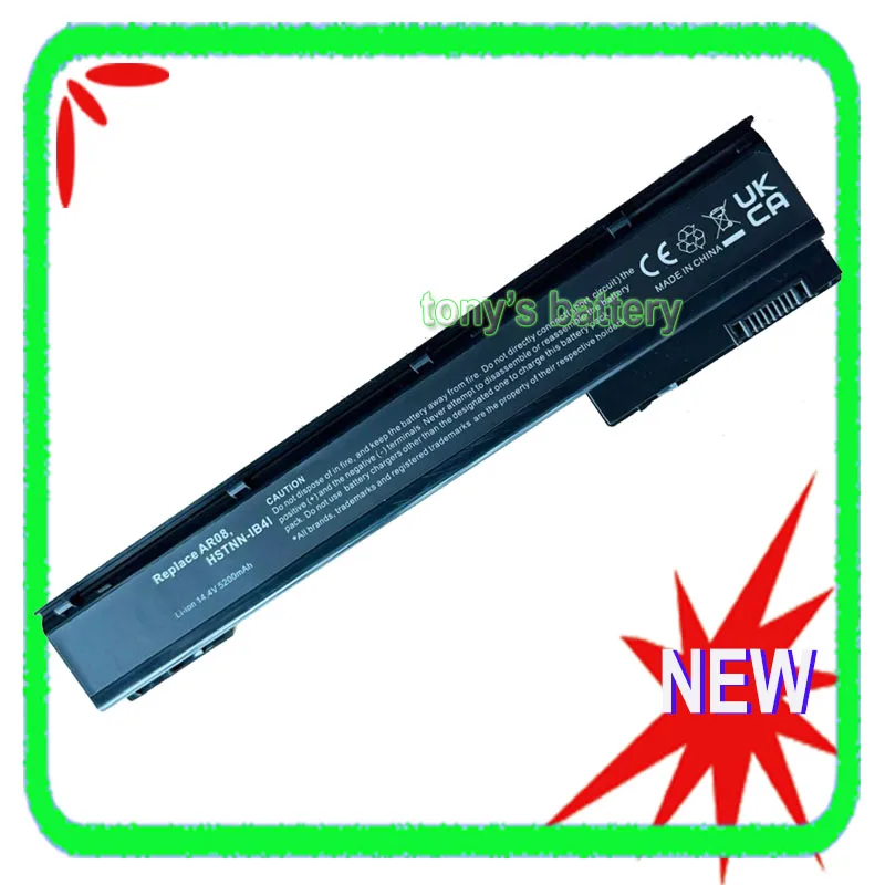 New AR08XL Battery For HP ZBook 15 17 G1 G2 Series 708455-001 707615-121 HSTNN-IB4H ZBook 17 15 Mobile Workstation E7U26AA AR08