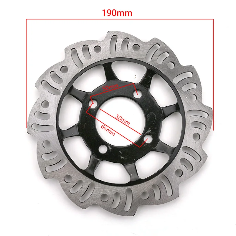 Universal 190mm motorcycle after brake disc Modified Motorcycle   For 50/70/ 90/110/125cc Dirt Bike