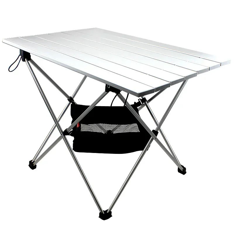 Outdoor folding table lightweight portable barbecue camping egg roll table high load-bearing ultra-light table