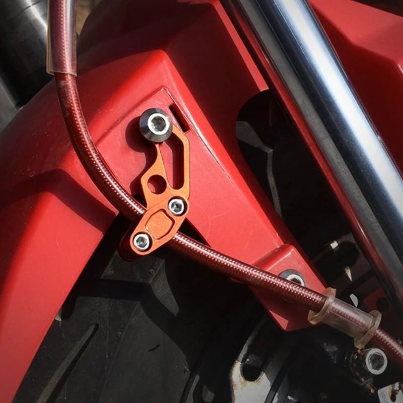 الألومنيوم كابل فرامل يد المشبك للدراجات النارية E-الدراجة أداة سلك تسخير تحديد كليب ماسورة زيت خرطوم الوقود دواسة فرامل خط حامل