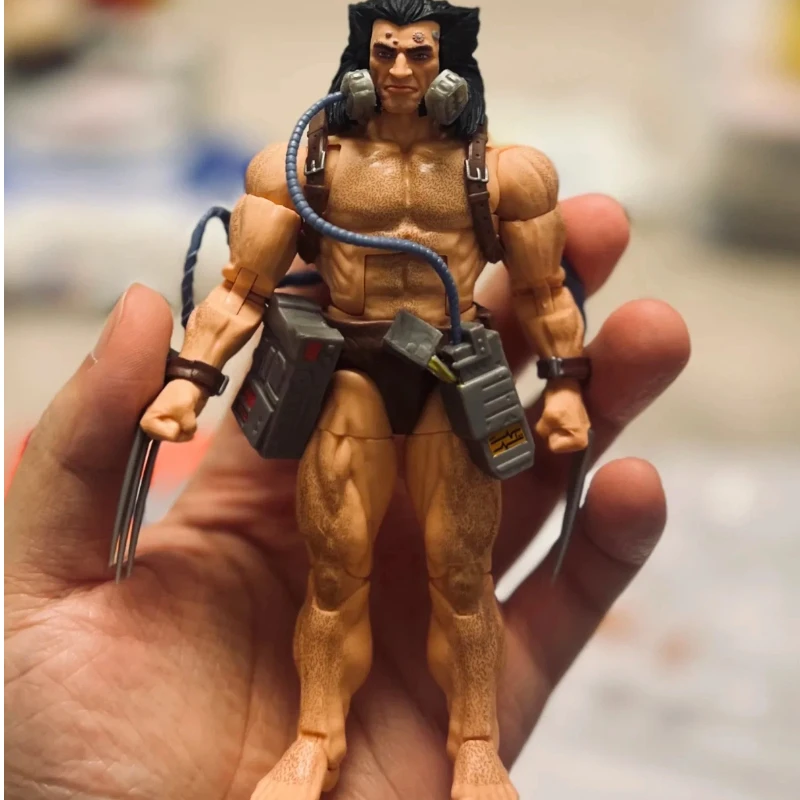 

Подлинная Marvel Legends X Men Series X Force Экспериментальный предмет Росомаха 6-дюймовая фигурка Модель Гаражный комплект Аниме Периферийные устройства