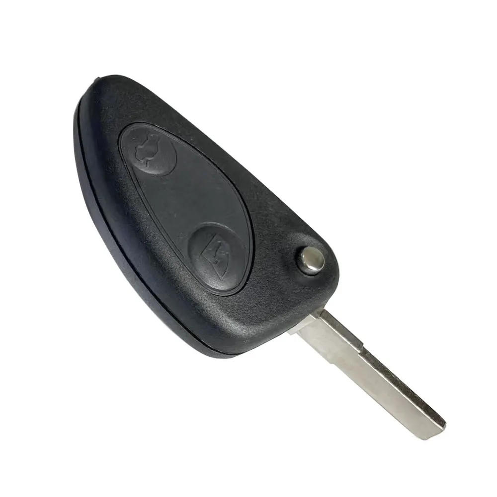 XNRKEY-funda de repuesto para llave de coche, carcasa plegable de 2/3 botones para Alfa Romeo con hoja de llave