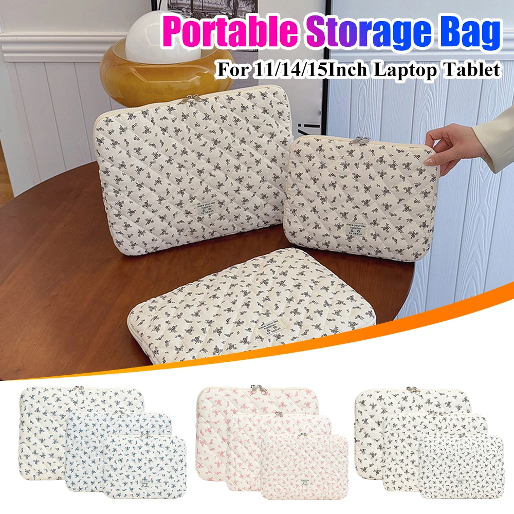 11/14/15 Inch Tablet Handbag For iPad Carrying Case Protective Sleeve Laptop Computer Storage Bag For Macbook Organizer Bags