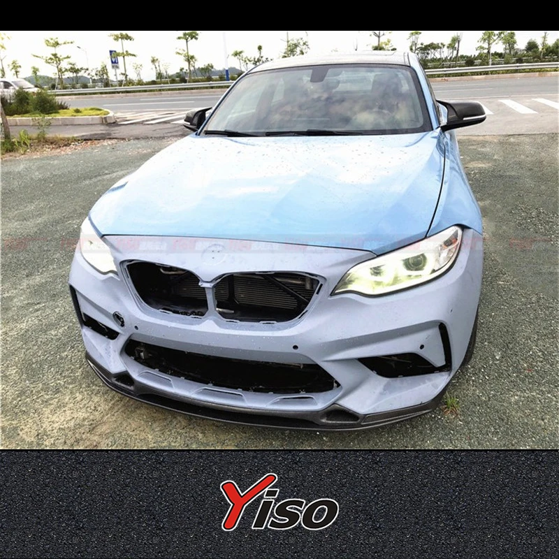 Suitable for BMW M2C Carbon fiber Modified Revozport Front Lip