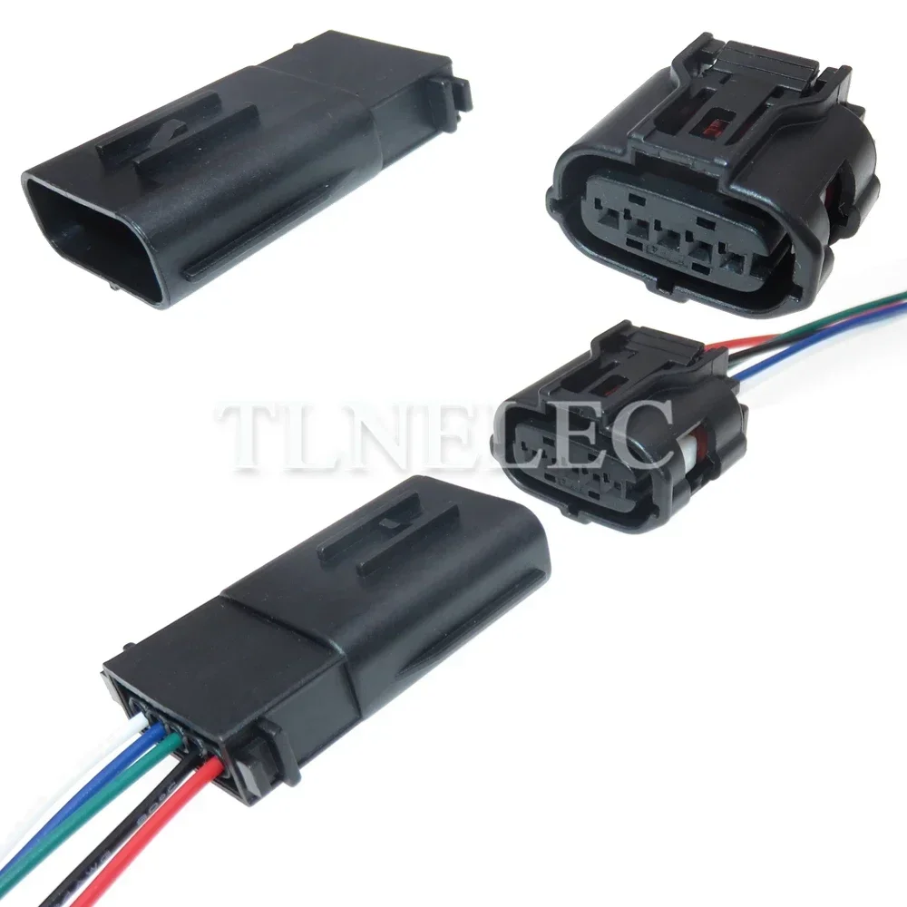 Conector de Cabo Automotivo de 5 Pinos com Fios, Soquete Impermeável de Baixa Corrente para Medidor de Fluxo de Ar Automotivo para Toyota Corolla 6189-1046