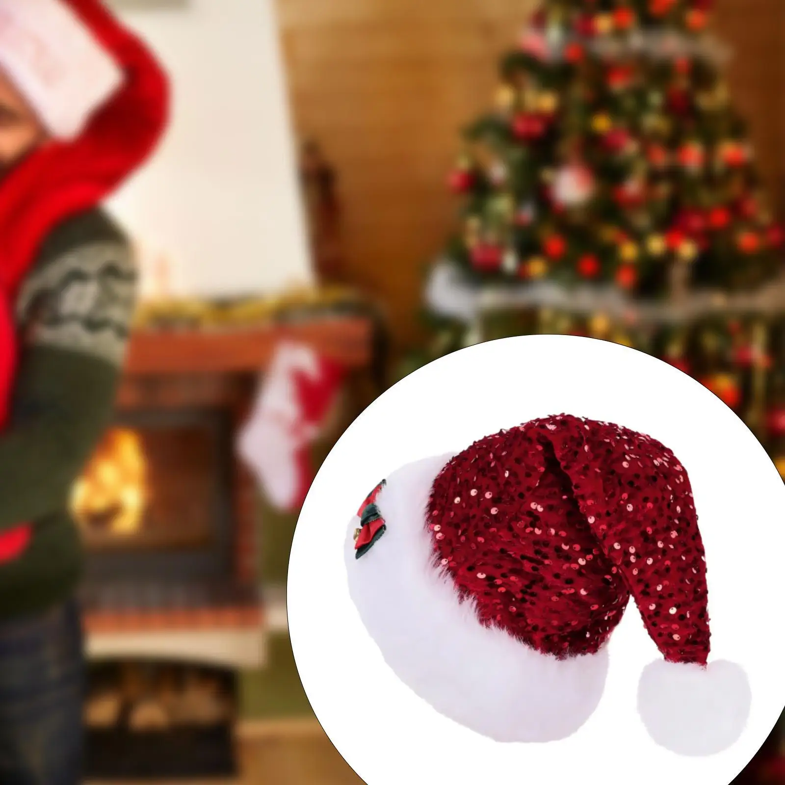 

Christmas Hat Dress up Photo Prop Christmas Costume Accessories Headdress