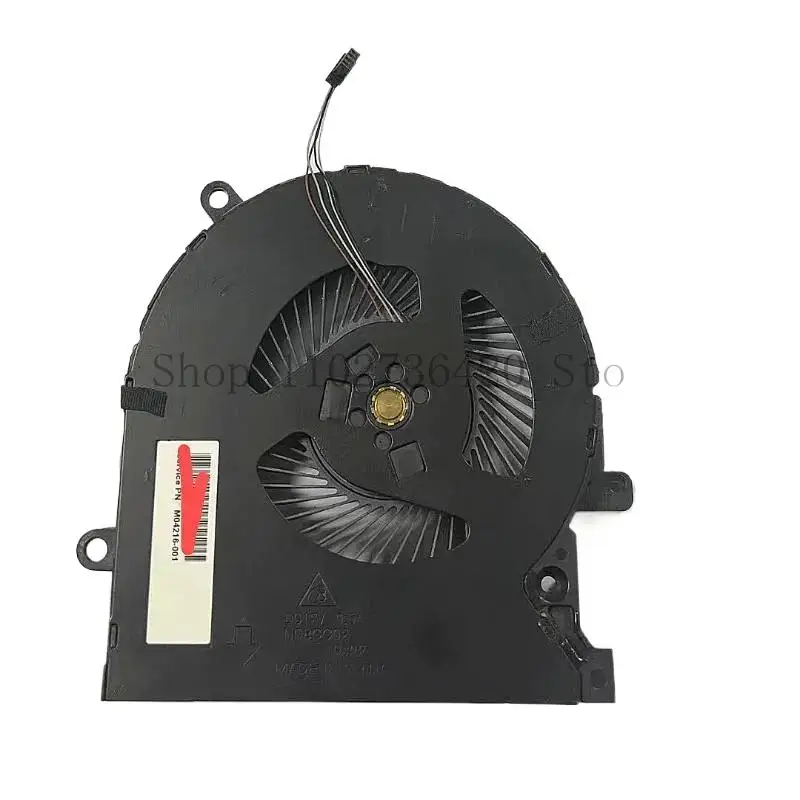 

€ New M04216-001 Cpu Cooling Fan For HP Omen 15-EK Series DC12V 0.5A ND8CC02-19J22 =/
