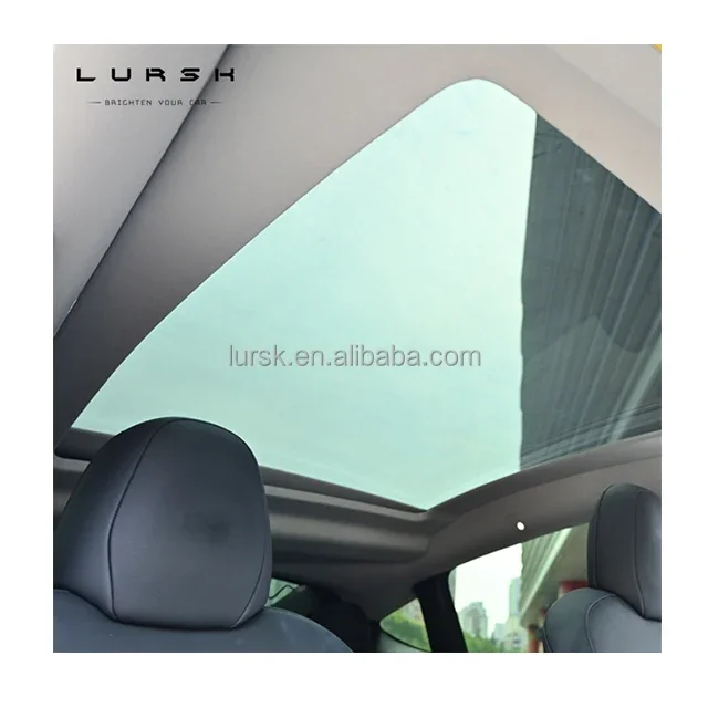 LURSK Hot sale Electric Sunroof Sunshade Skylight Panoramic Sunroof Compatible for Tesla model Y 2020 2021 2022