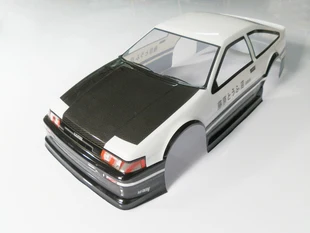 2 Stks/partij AE86 Gt Apex 1/10 1:10 Pvc Geschilderd Lichaam 190Mm Wielbasis Shell 1/10 Rc Hobby Racewagen Voor hsp Hpi Tamiya Yokomo Mst