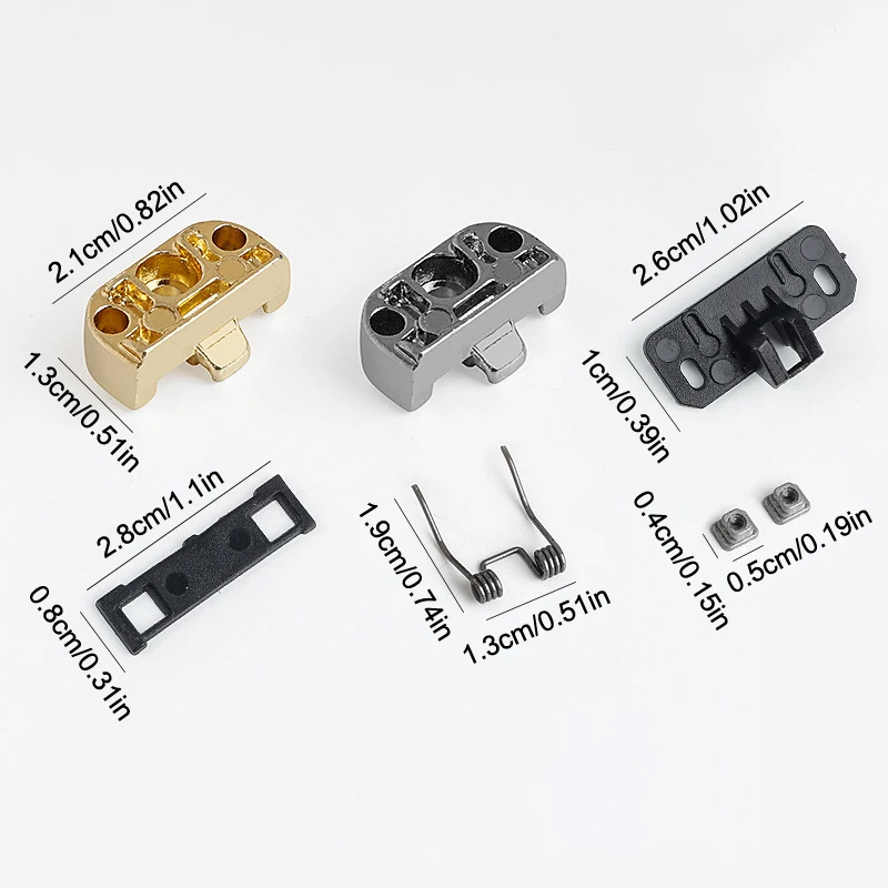 

1pc Hair Clipper Accessories Parts Electric Push Scissors Hair Clip Accessories With Spring,Metal and ABS