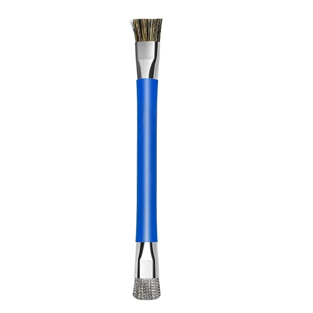 For ESD Double Side Brush For Removing Dust From Motherboards And PCBs With Pig Bristles And Steel Wire Construction