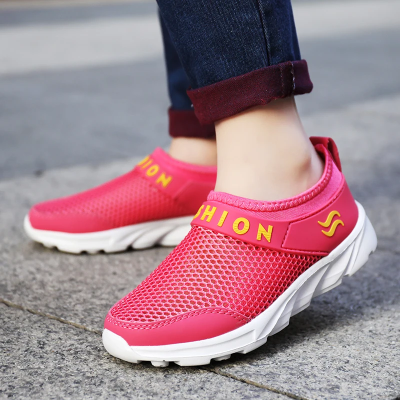 Summer Fashion Kids Running Shoes Boys Sneakers Tennis Girl Sports Shoes for Children Mesh Breathable Trainers Zapatillas 28-39