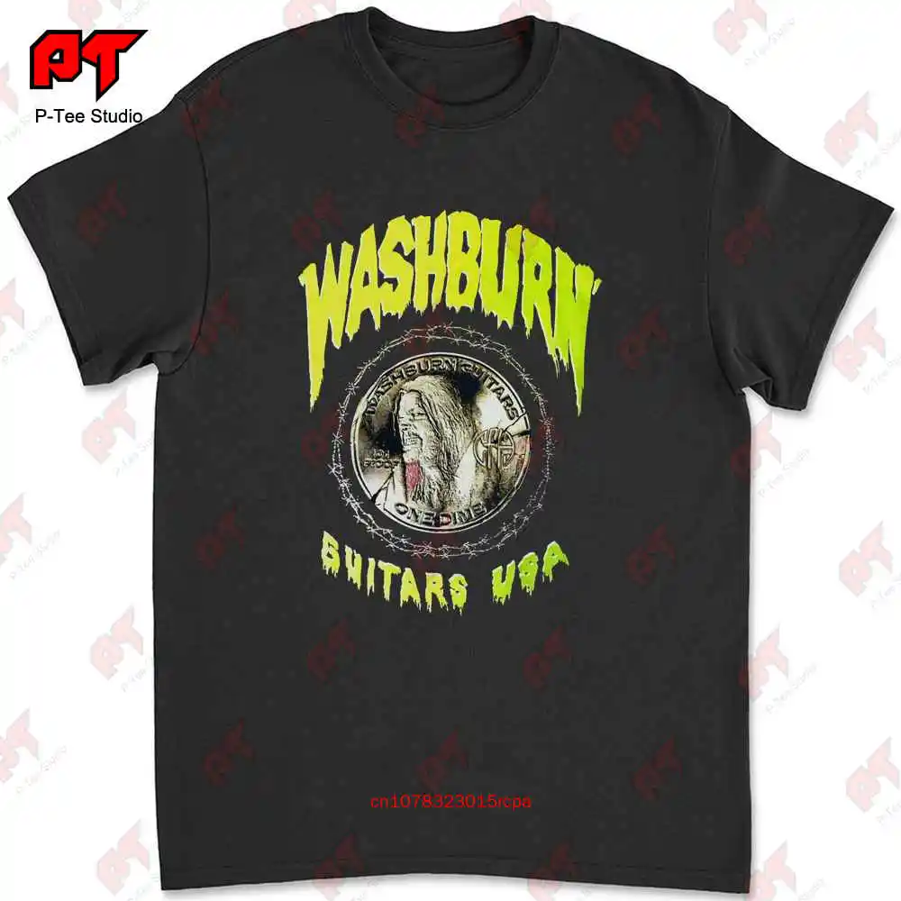 Camiseta Washburn Dimebag Darrel, camisa de centavos, H596