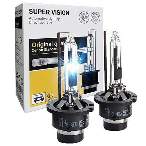 HID 크세논 자동차 헤드라이트 전구, 교체 램프, 80000LM, IP68, 슈퍼 브라이트, 12V, D2S, D2R, D4S, D4R, 4300K, 6000K, 8000K, 12000K, 2 개, 신제품