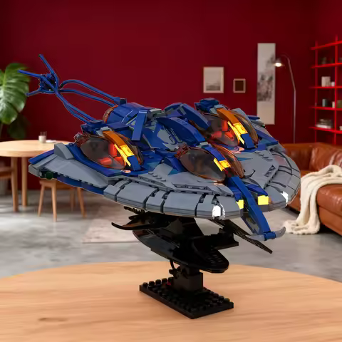 903pcs MOC Gungan Tri Bubble Bongo Star Battle Model Toys Building Christmas Gifts Blocks Construction Creative DIY Idea Brick